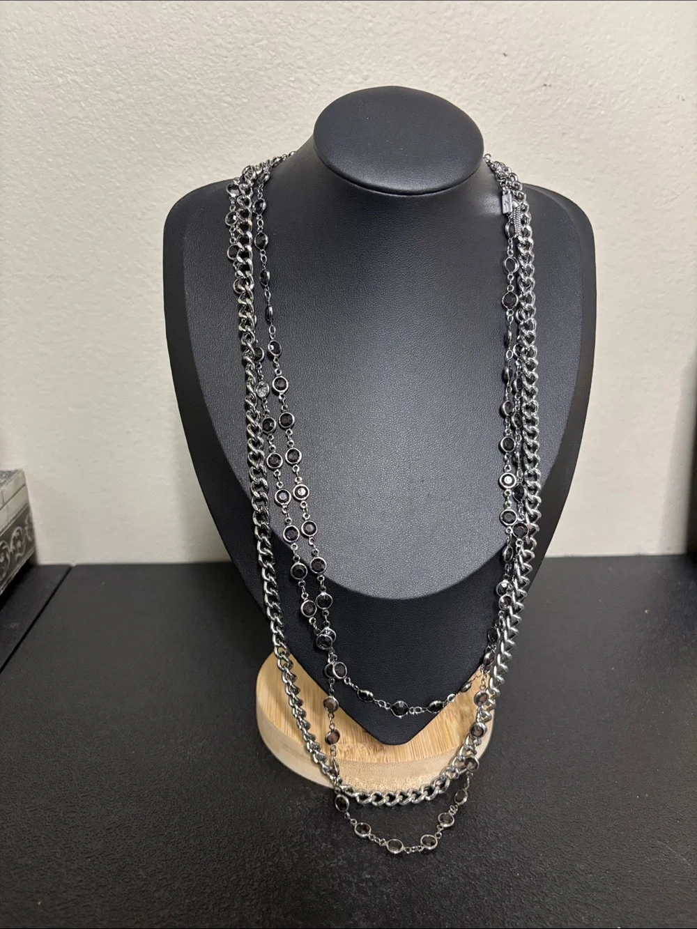 Simply Vera Wang Multi-Strand Silver-Tone Layered Necklace - Women Accessories